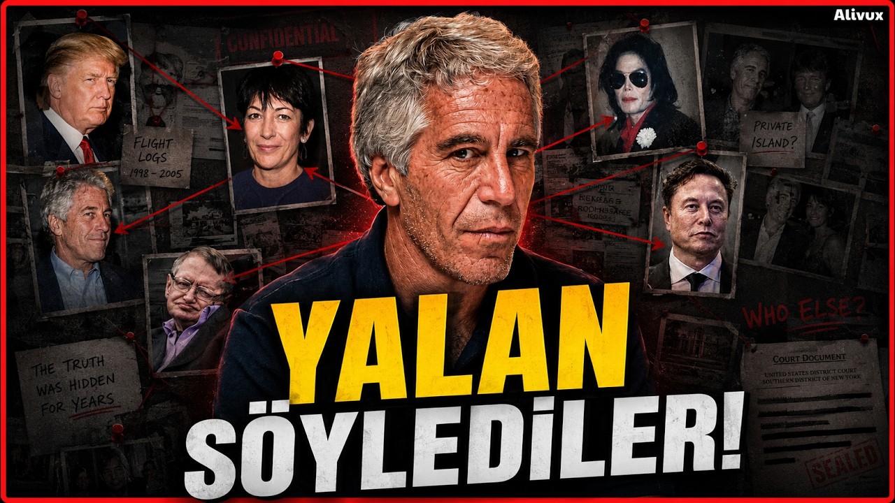 TÜM DETAYLARIYLA EPSTEİN DOSYASI: Doğru Bilinen Yalanlar!