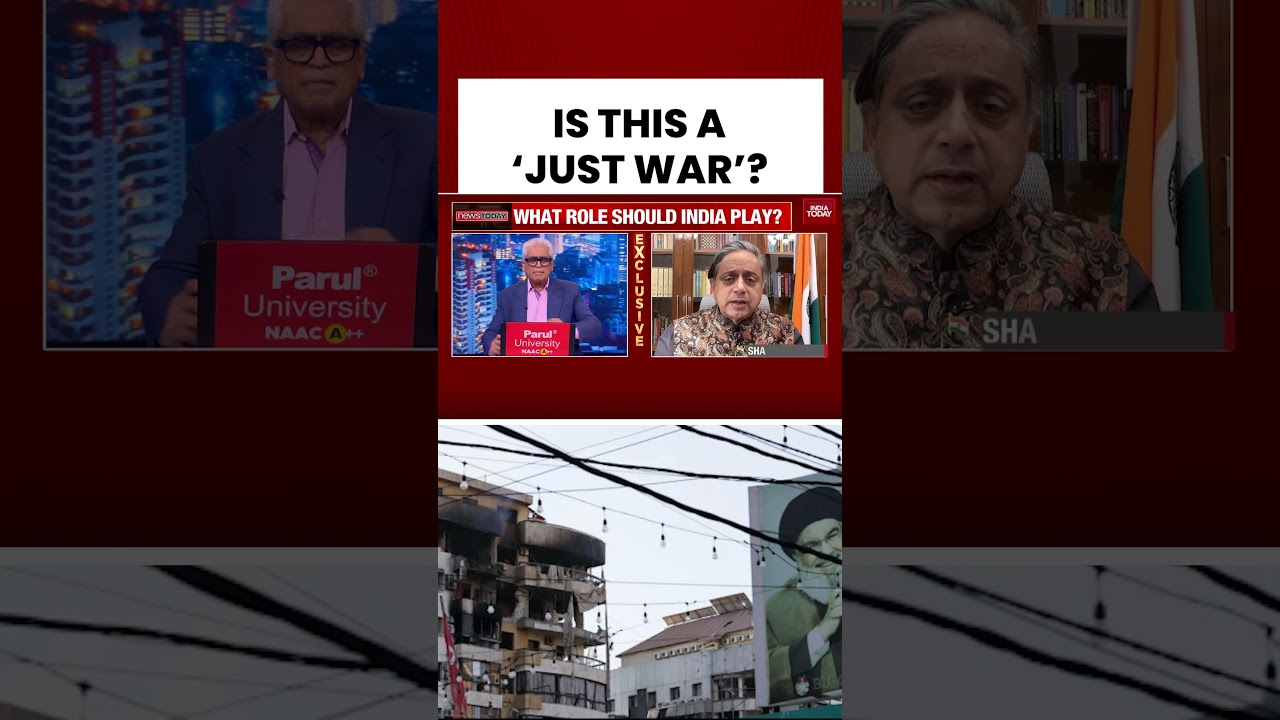 Shashi Tharoor On Israel-Iran War:' India Alone Can&rsquo;t Do Anything' #israeliranwar #usiranwar #oil