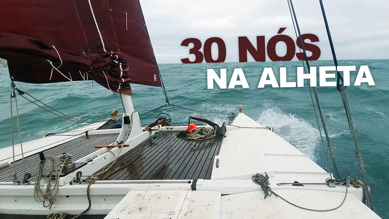 Atravessamos o Canal da Mancha na rabeira de um CICLONE ⛵🇫🇷 DDI 11