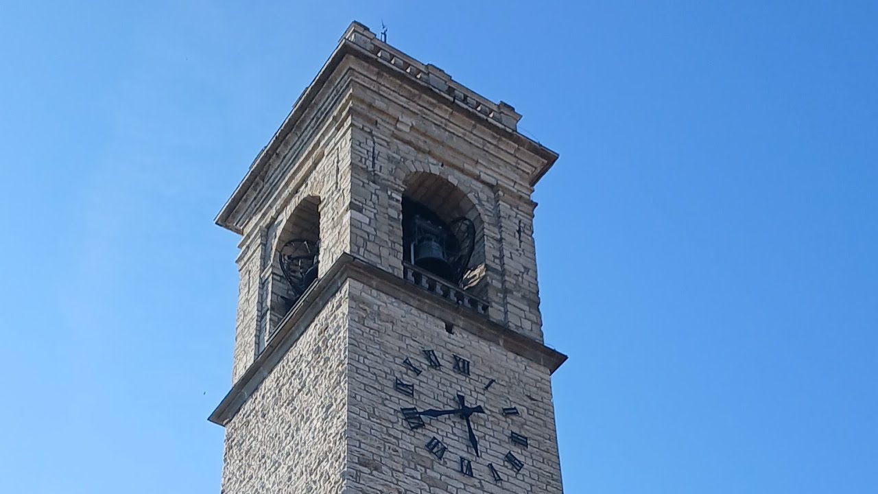 Castello mobile a Trescore Cremasco (CR) Suonata dei Santi Patroni di Gandino giugno 2019