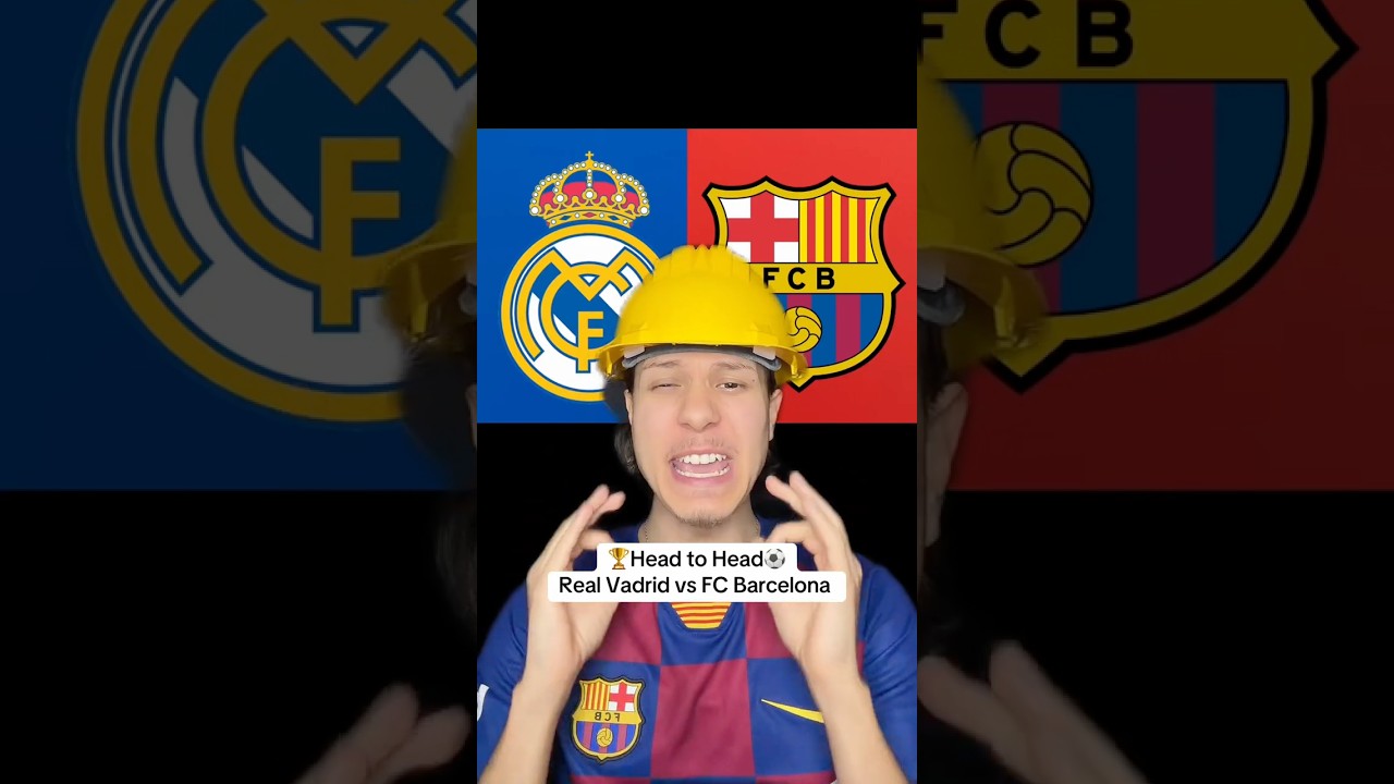 Head to Head Real Madrid vs Fc Barcelona Wer ist besser? ⚽️🏆