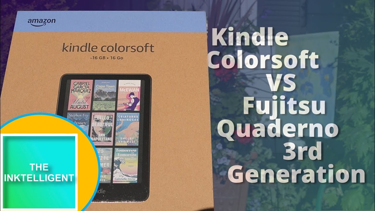 Kindle Colorsoft vs Fujitsu Quaderno (3rd Generation): Colour Comparison