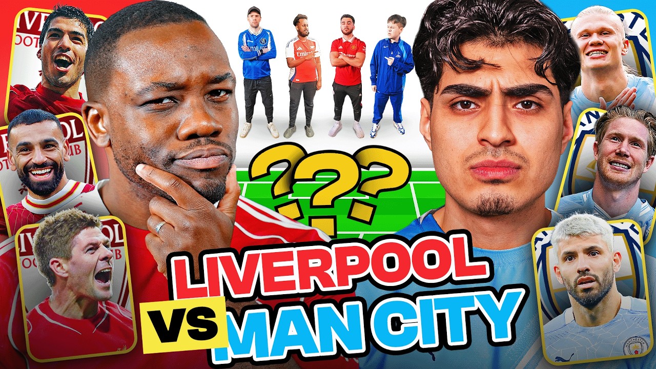 MAN CITY v LIVERPOOL: COMBINED XI