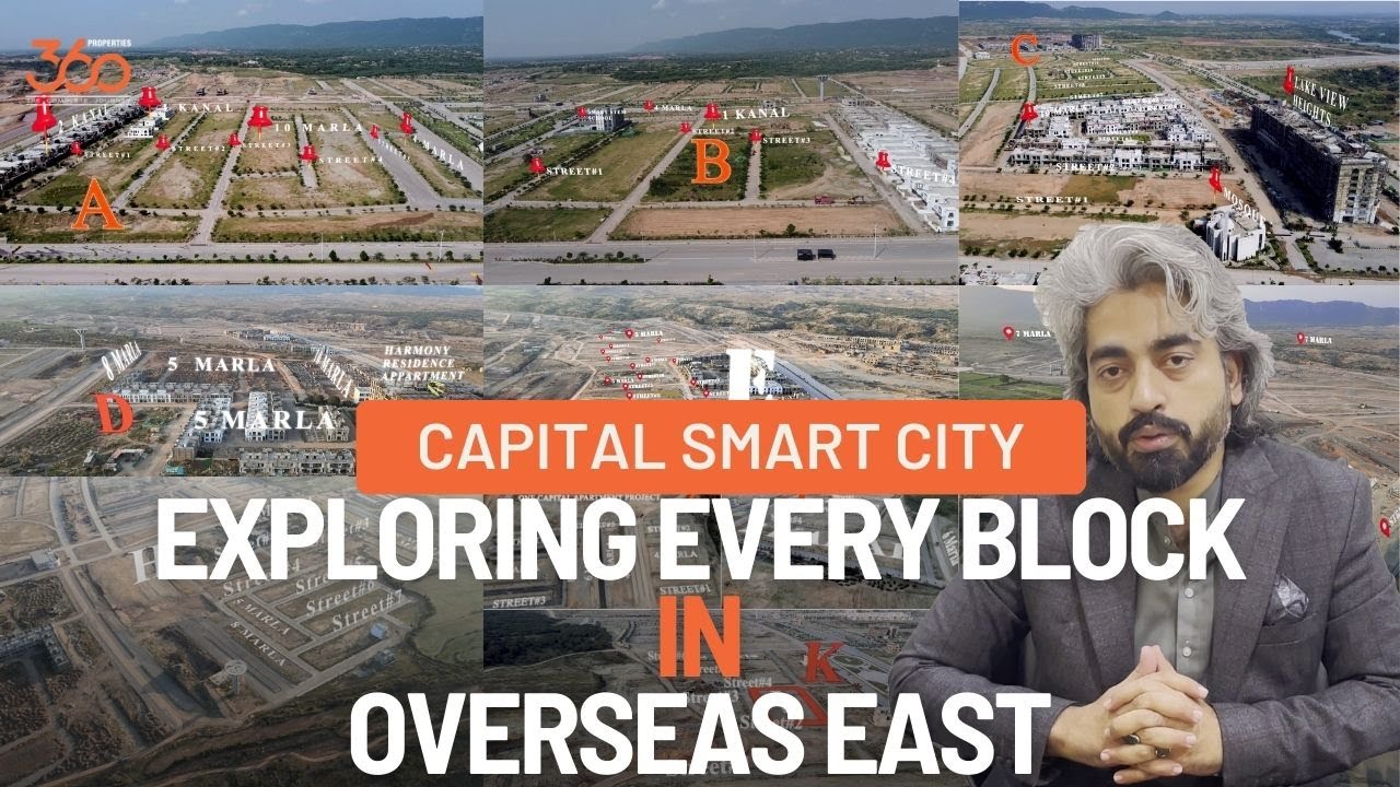 A Comprehensive Tour of Capital Smart City's Overseas East Blocks!