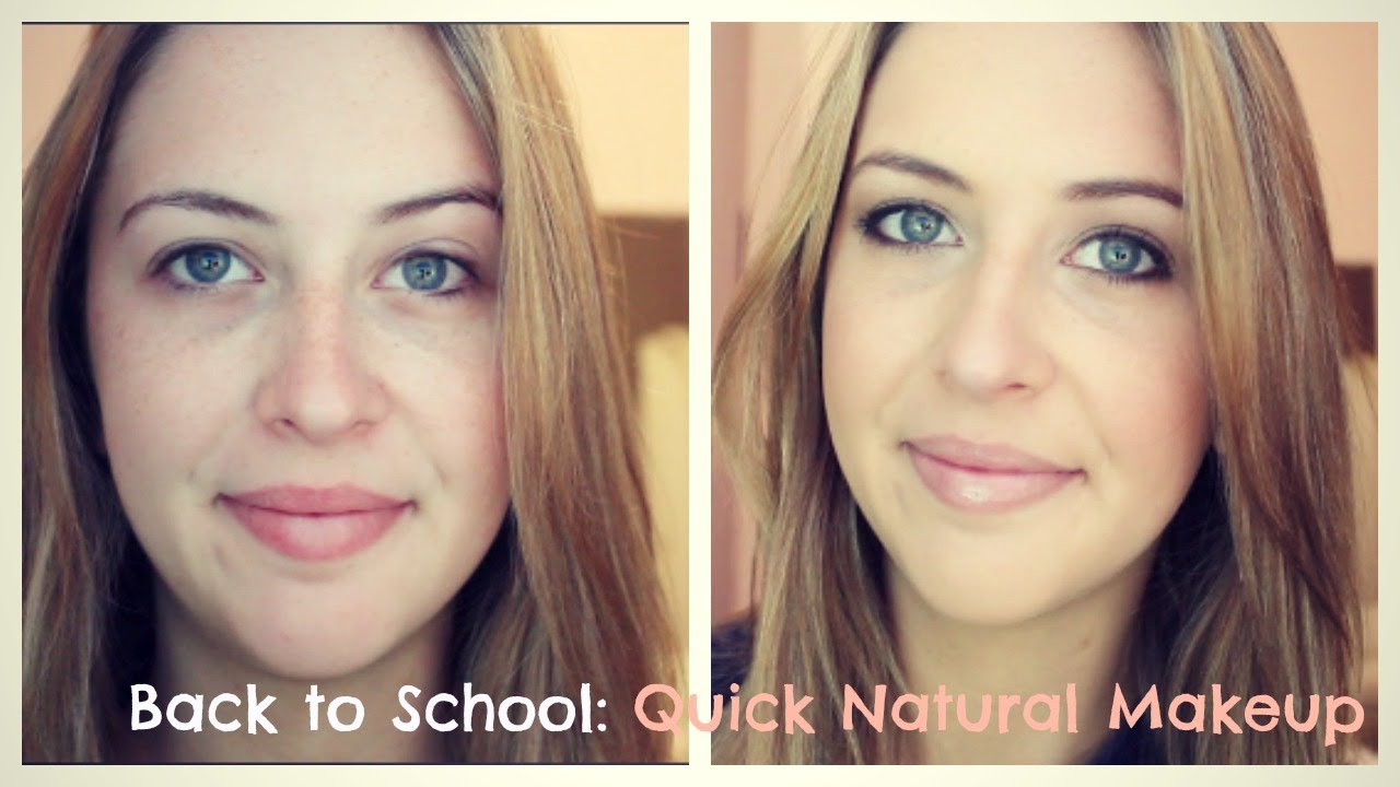 Back to School: Quick, Natural Makeup Tutorial (Talk Through) | spreadinsunshine15