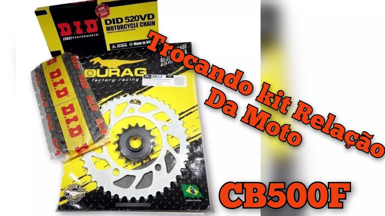 Trocando Kit Relação CB500F