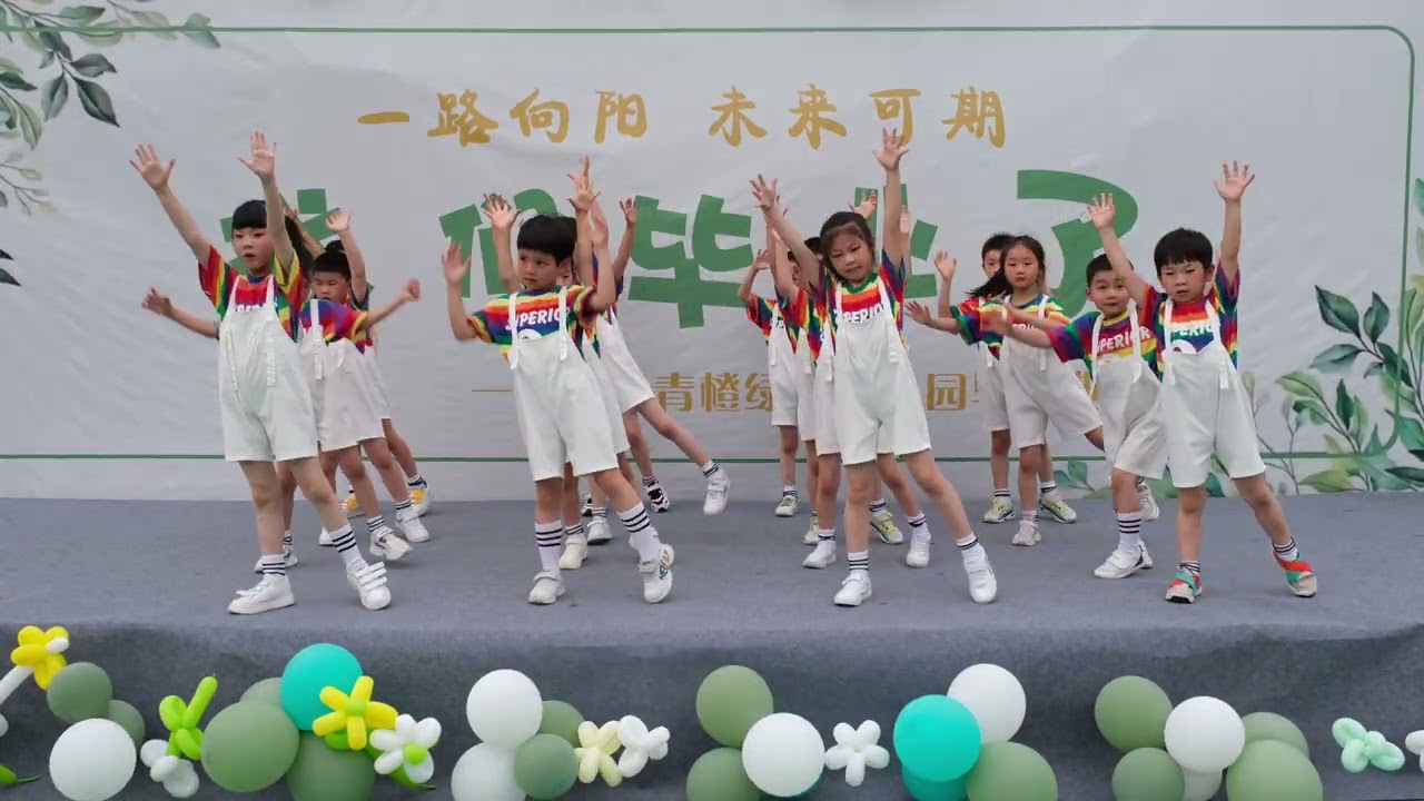 大一班  歌舞   孩子的天空