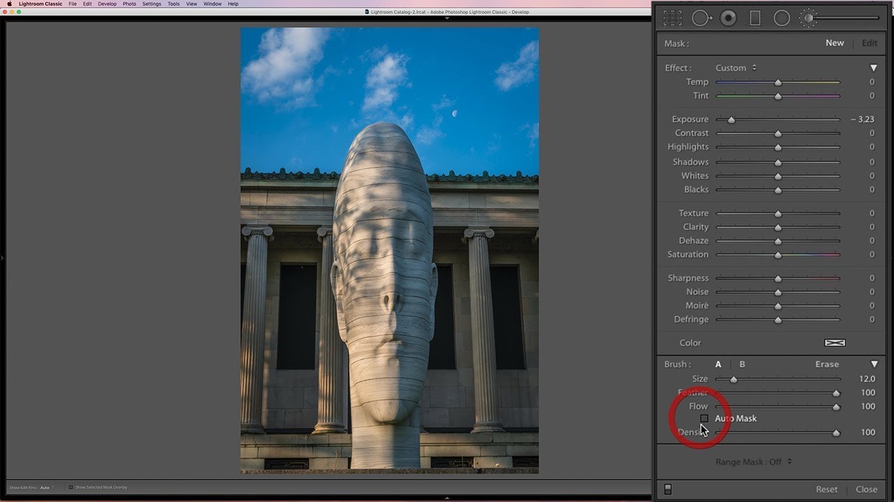 E-Z Brush Masking in Lightroom