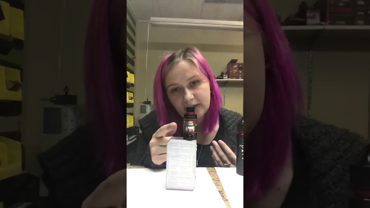 VooPoo Drag 157w regulated Mod UWell Valyrian sub ohm tank.