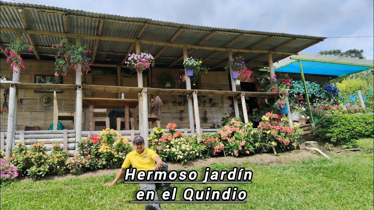 Acompáñame a recorrer este hermoso jardín lleno de muchas flores/ Coronas de Cristo y mucho más 