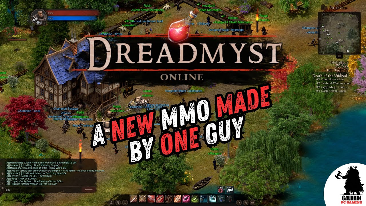 Dreadmyst &mdash; новая MMO, созданная одним человеком.