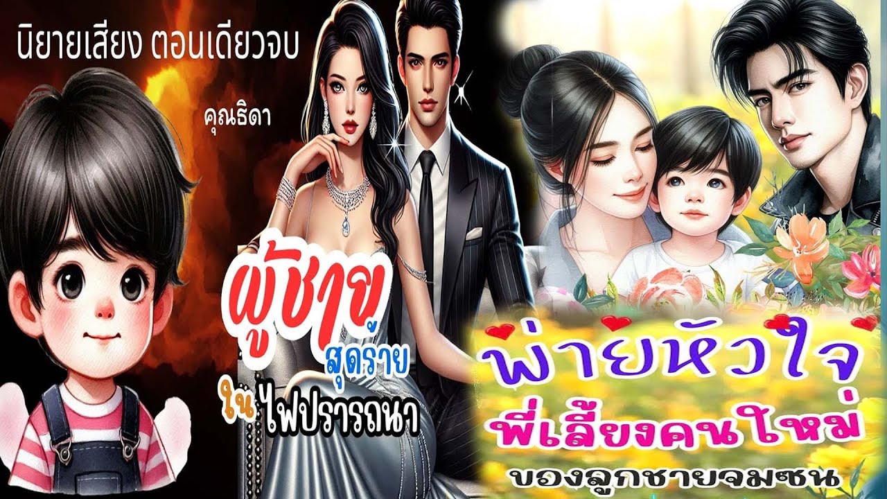 พ่ายหัวใจพี่เลี้ยงคนใหม่ของลูกชายจอมซน กับเรื่อง สุดร้ายในไฟปรารถนา #ตอนเดียวจบ #นิยายเสียง 2 เรื่อง