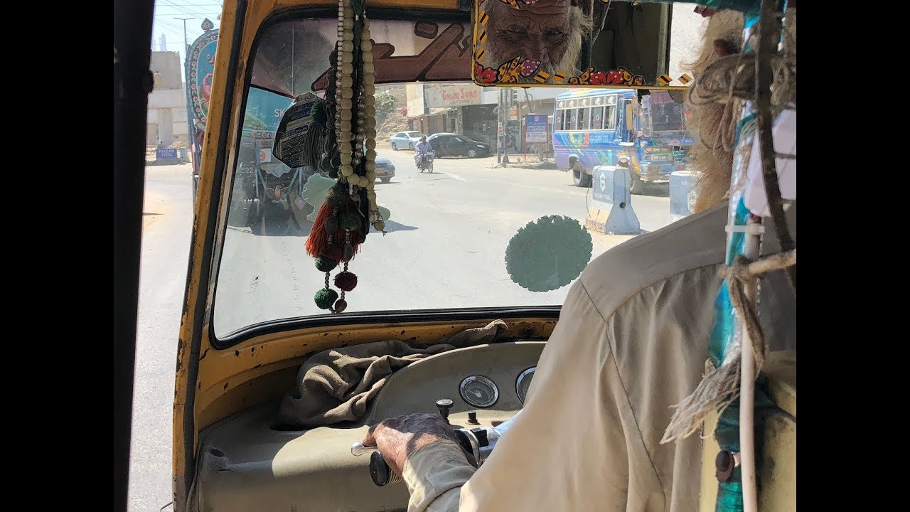 Rickshaw ride @ Karachi Pakistan