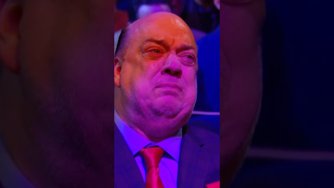 Triple H Brings Paul Heyman To Tears During Hall of Fame Induction Speech