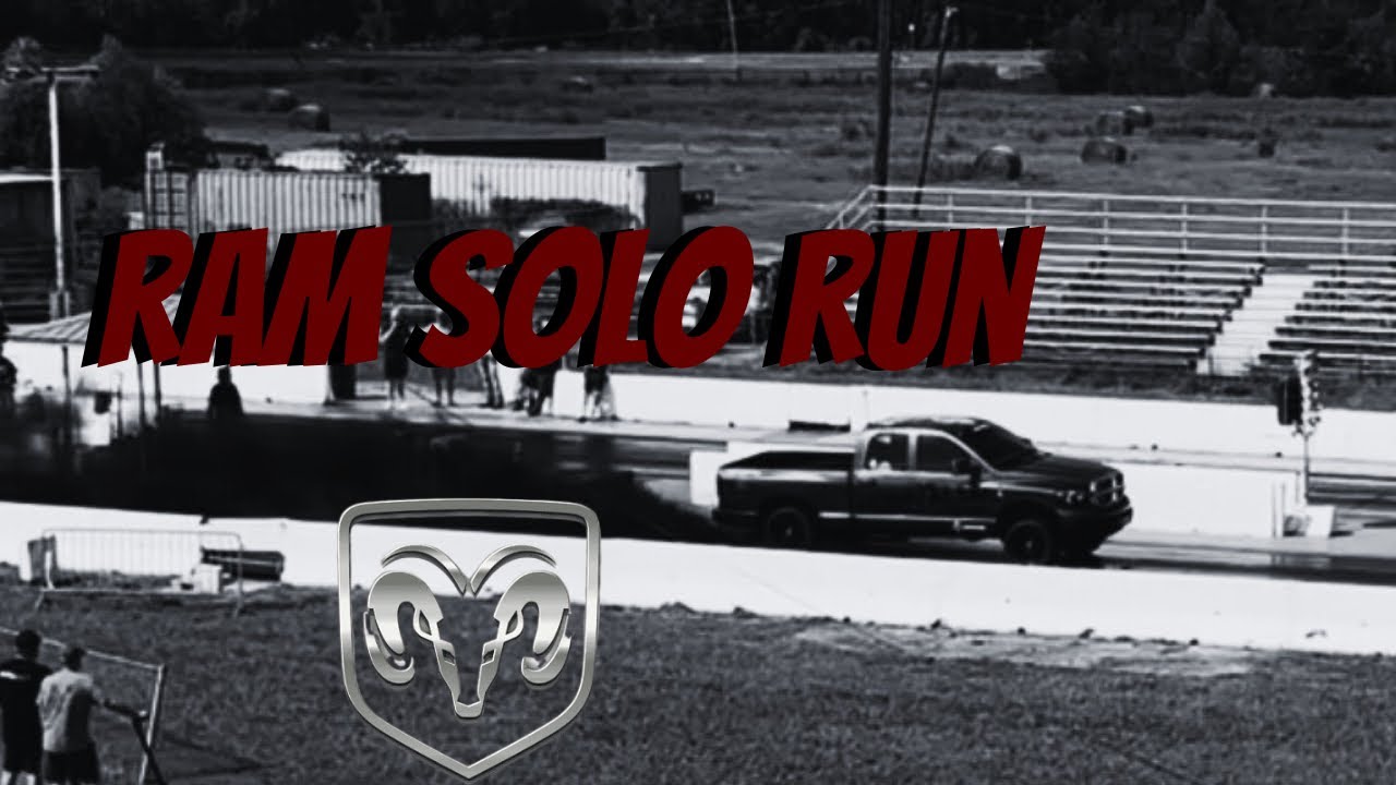 Dodge Ram Diesel 8th (1/8) Mile Solo Run