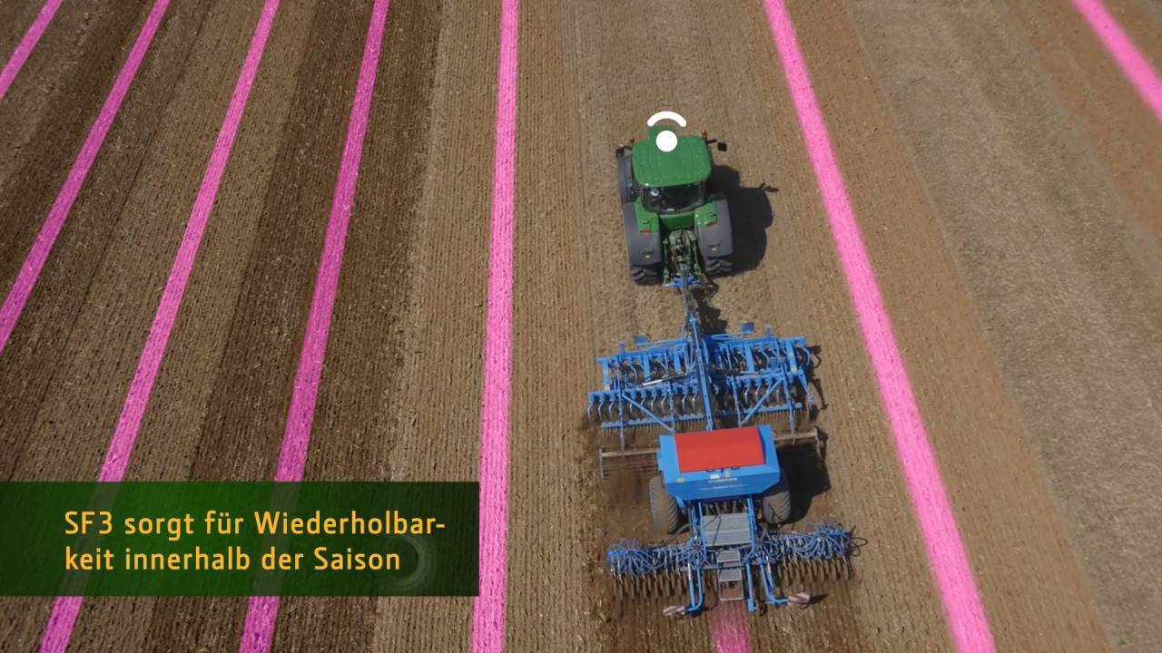 Das neue John Deere SF3-Signal - Wiederholbarkeit innerhalb der Saison