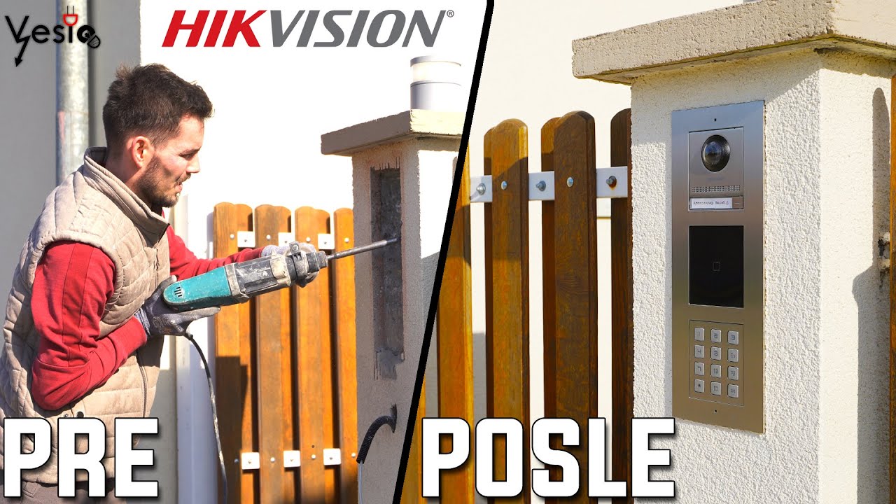 Kako ugraditi Hikvision modularni interfon