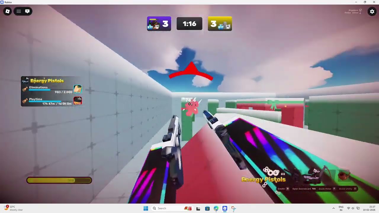 1v1ing rpgshotbwai using sniperonly