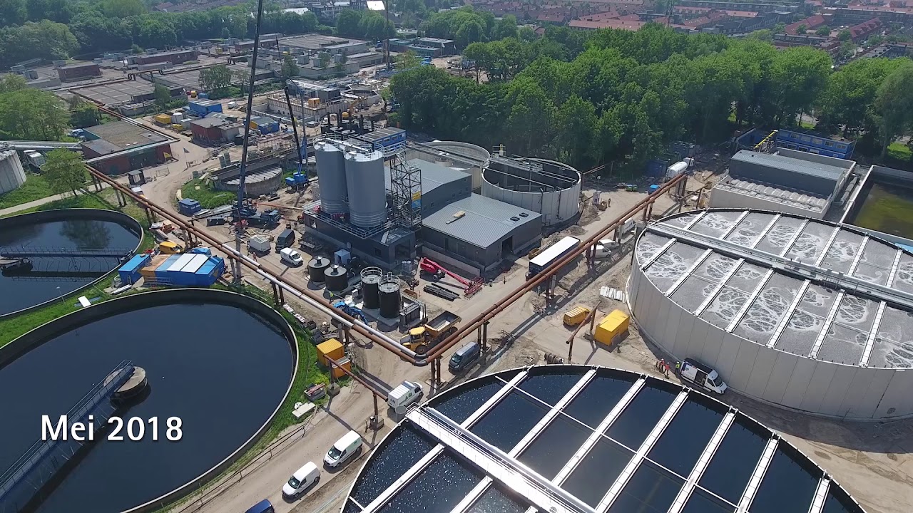 Rioolwaterzuivering Utrecht: de bouw in beeld!