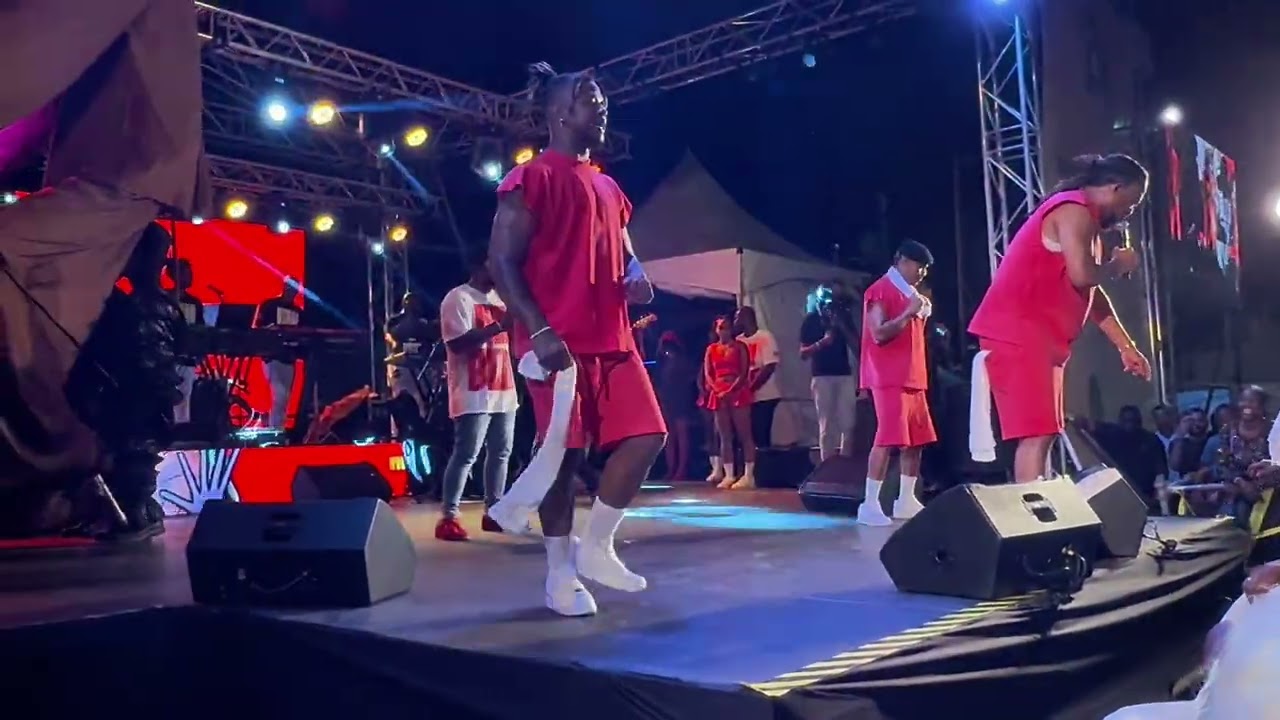 Machel Renames Road March Song from Encore at Flava Village Machel Montano Free Concert 