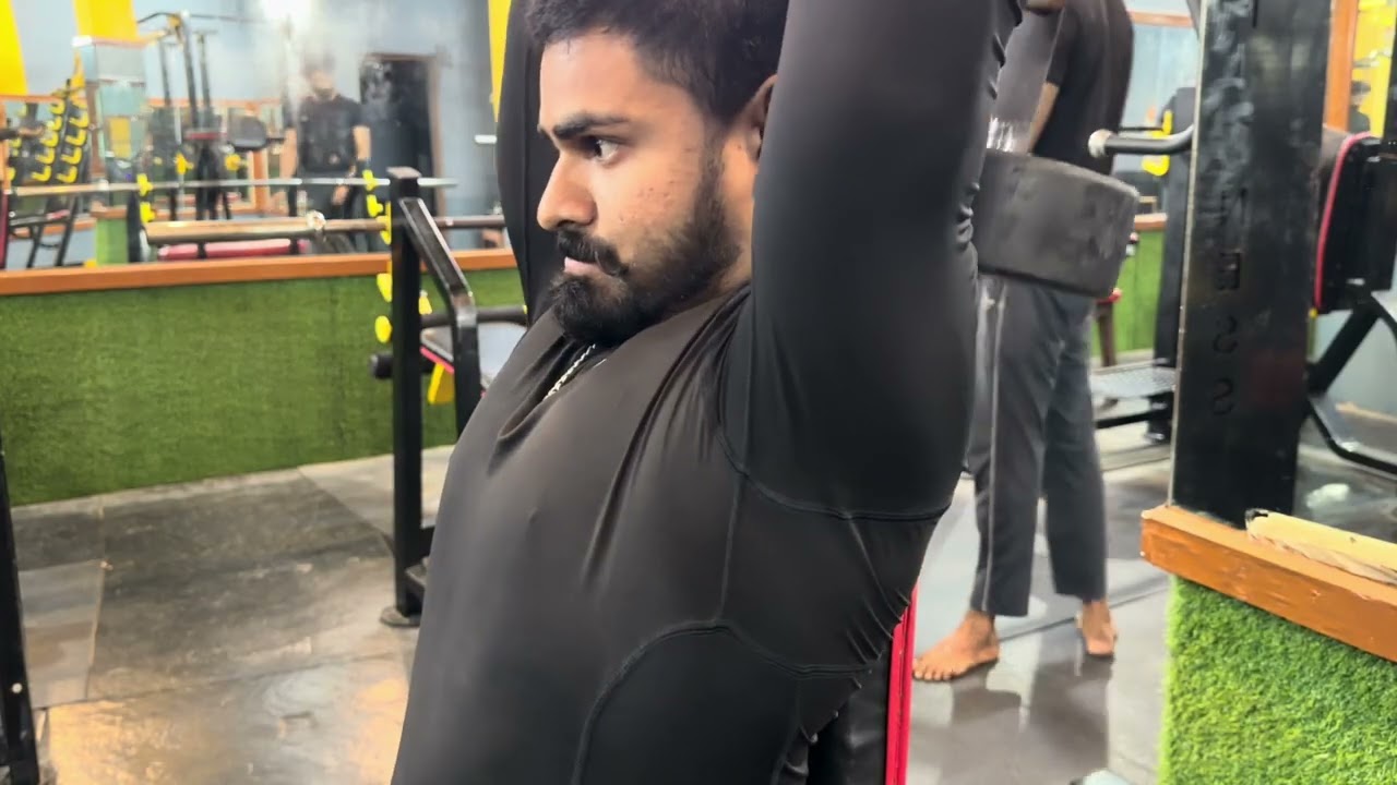 Triceps and chest 