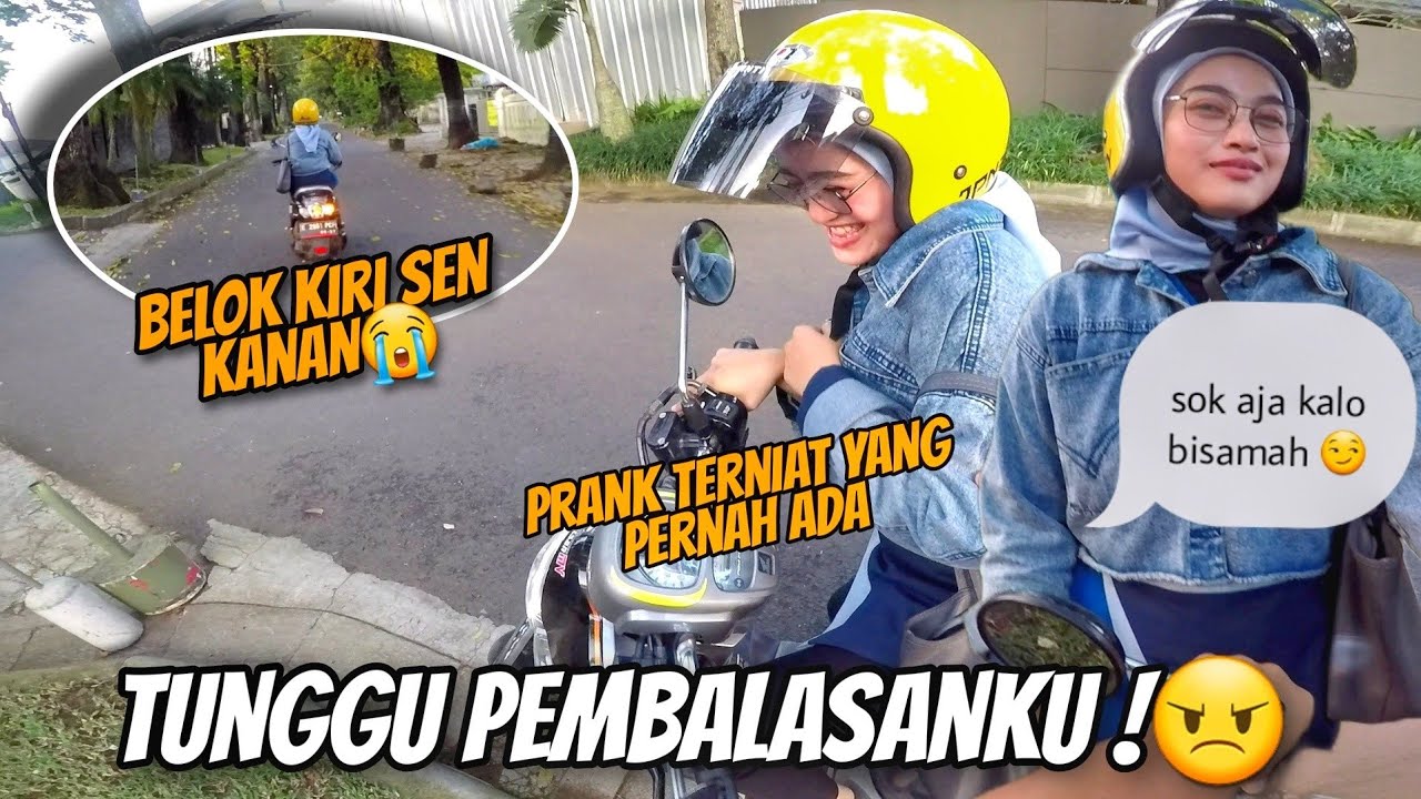 KENA PRANK LAGI😭 PACARKU PURA PURA MOTORNYA MOGOK ‼️ NYEBELIN EMANG TAPI LUCU SIH