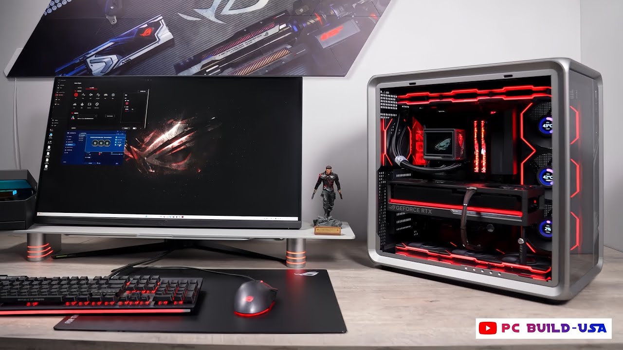 DREAM ASUS ROG RTX 5090D ASTRAL GAMING PC BUILD! | Ryzen9 9950X3D | Jonsbo BO400
