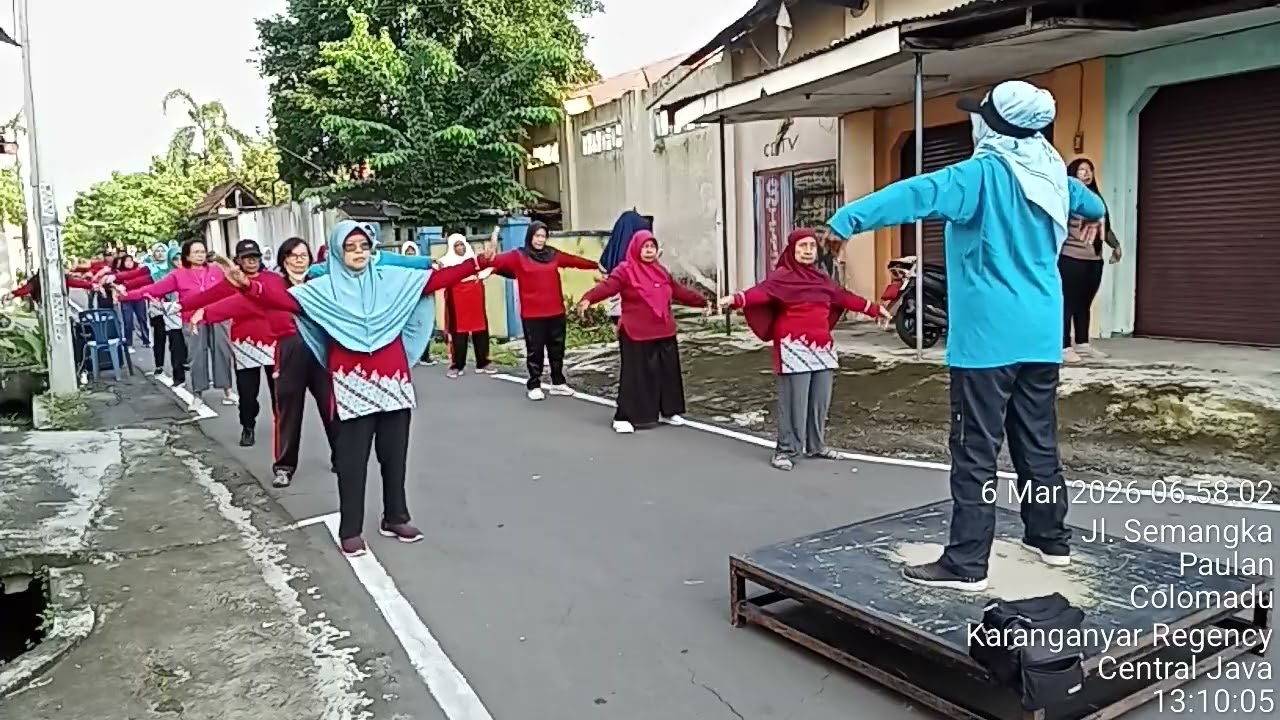 Aktifitas Fisik Senam Prolanis Klinik Jasmine 06 Maret 2026