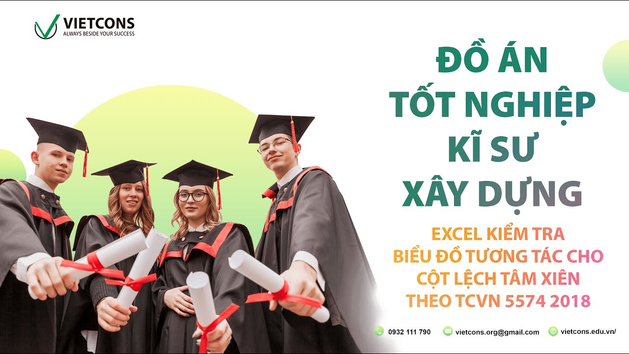 Excel kiểm tra biểu đồ tương tác cho cột lệch tâm xiên theo TCVN 5574 2018