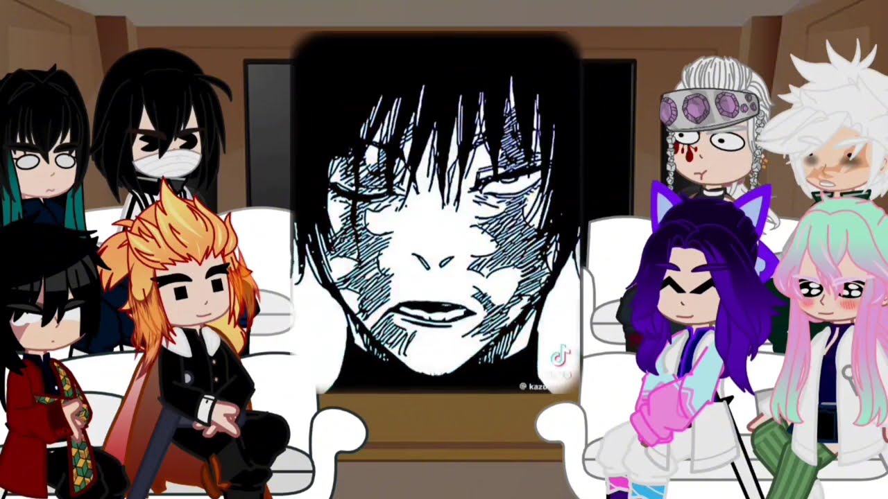 Hashiras react to Maki Zenin as new Hashira/DEMON SLAYER & JUJUTSU KAISEN|| Gacha club react