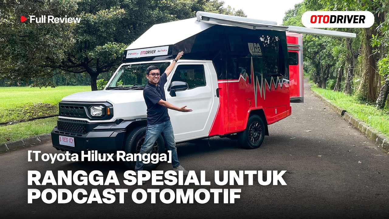Toyota Hilux Rangga 2025: Kami Modifikasi Menjadi Studio Podcast Berjalan