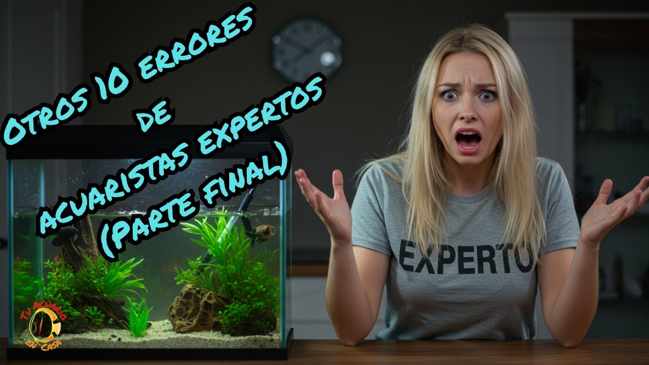 Otros 10 errores de acuaristas expertos en acuarios (Final)