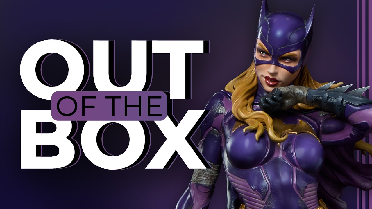 Распаковка фигурки Бэтгёрл (Стефани Браун) в формате Premium Format | Sideshow Out of Box