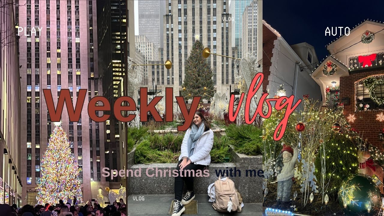 Une semaine avec moi pendant Noël / Fille au pair aux USA 🇺🇸