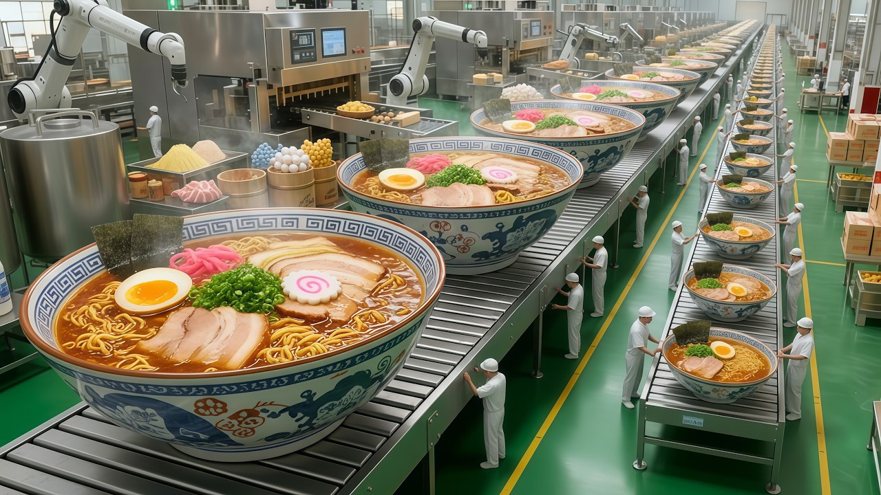 Inside a Modern Potato Processing Factory: From Open Fields to High-Quality Ramen Noodles