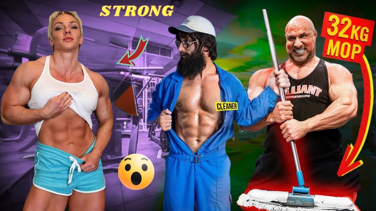 ANATOLY Uses 32kg Mop in the Gym | They Thought It Was a Joke&hellip; Until He Proved Them Wrong 💪🧹