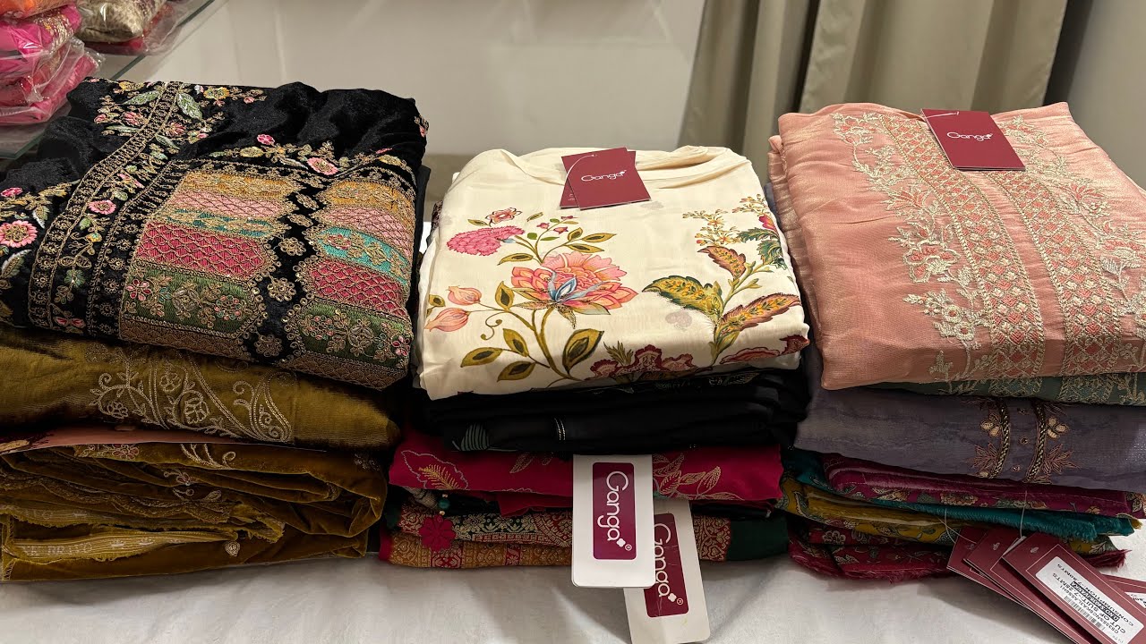 Ganga party wear suits || velvet party wear suits सेल में || order now 9643808424 (13/11/25)