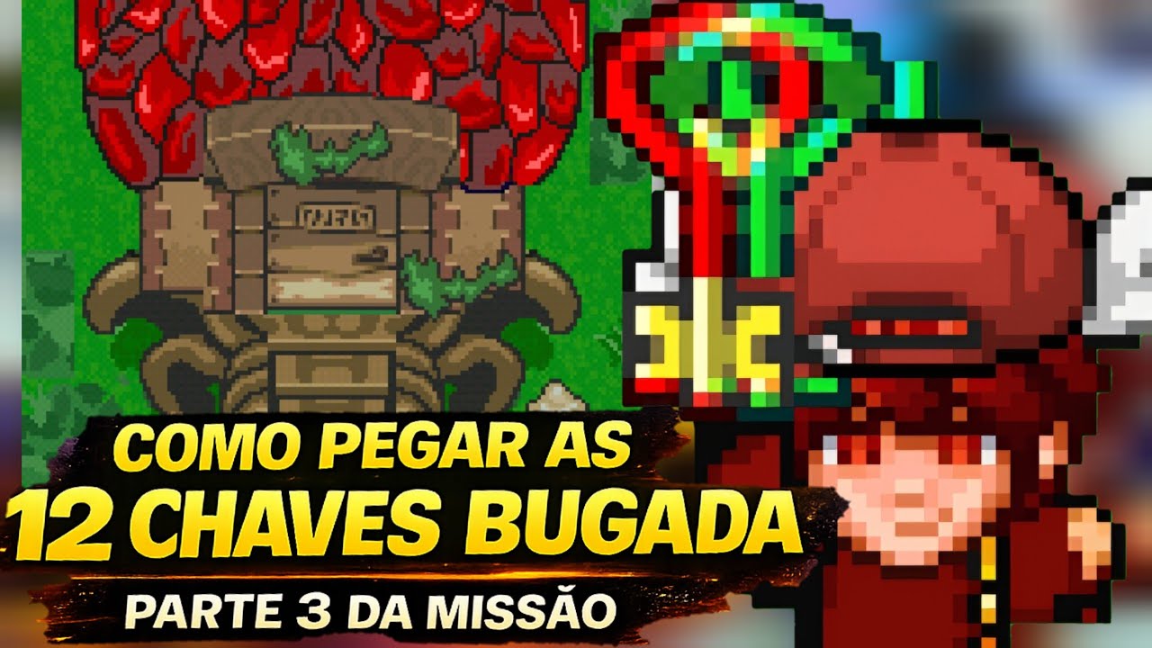 Como pegar todas as 12 chaves bugadas, missão bugada parte 3  graal online classic 
