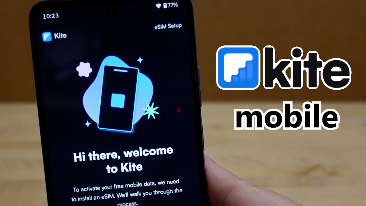 FREE UNLIMITED ESIM Data from Kite Mobile