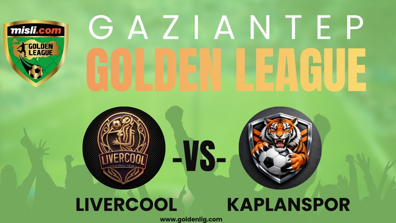 Livercool - Kaplanspor Golden League Gaziantep 7.hafta