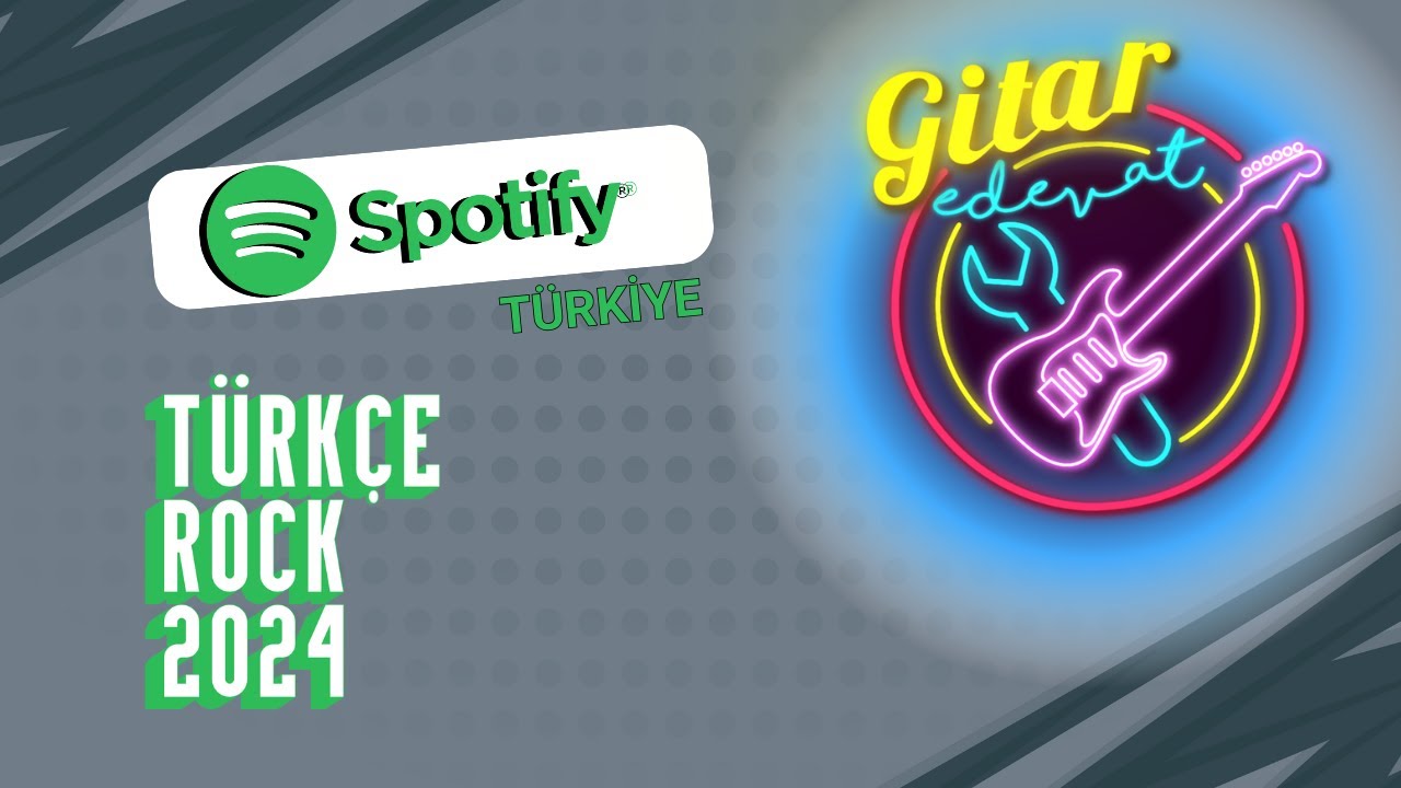 SPOTIFY Türkçe Rock Listesi - 2024
