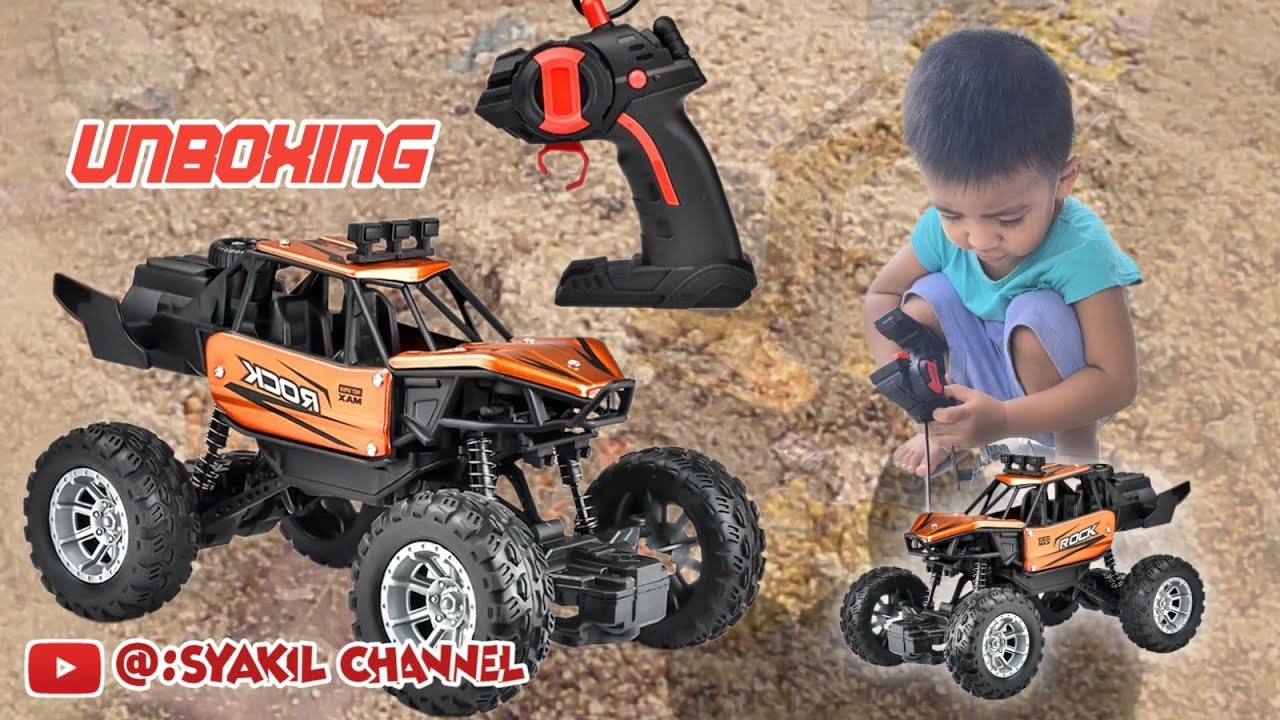 Unboxing Mobil Remote Control Spray Mobil Offroad Terbaru 2024 || #viralvideo #fyp #mobilremot