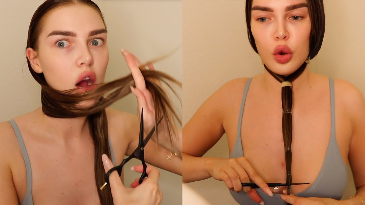 Haare schneiden nach 1 Jahr keine Haare schneiden 💇🏽‍♀️