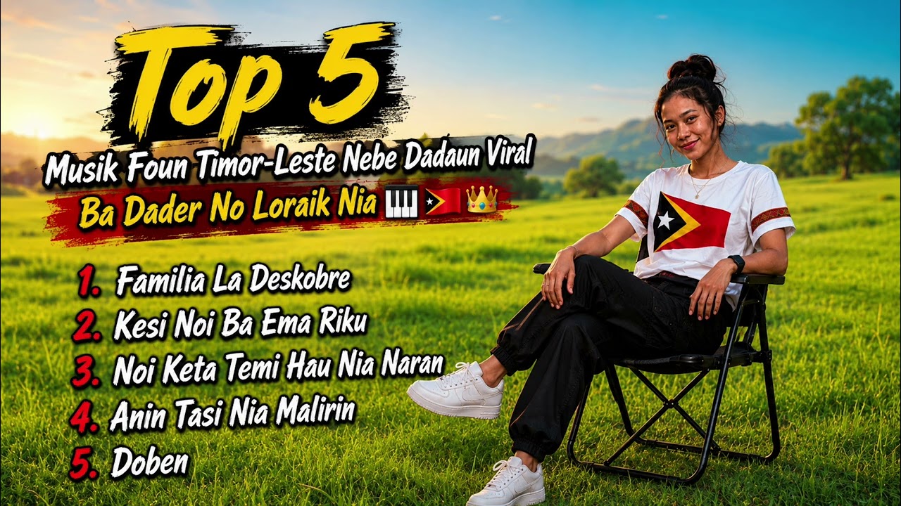 TOP 5 LAGU TIMOR-LESTE PALING ENAK DIDENGAR ❤️🇹🇱