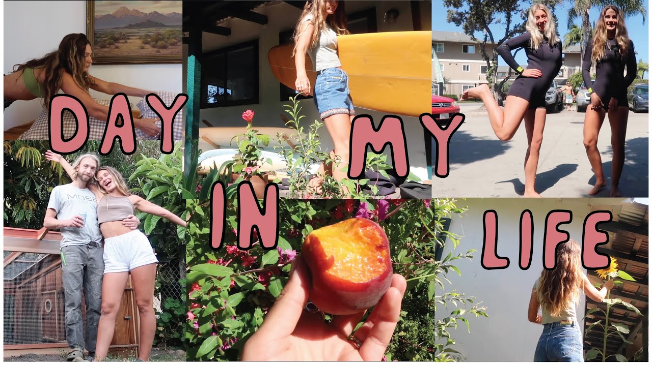 DAY IN MY LIFE: surfing, finishing our DUCK COOP! & prepping to leave