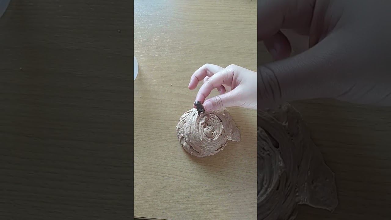 Butter stringy slime ASMR: Irish Setter fur🐶🐶🐶