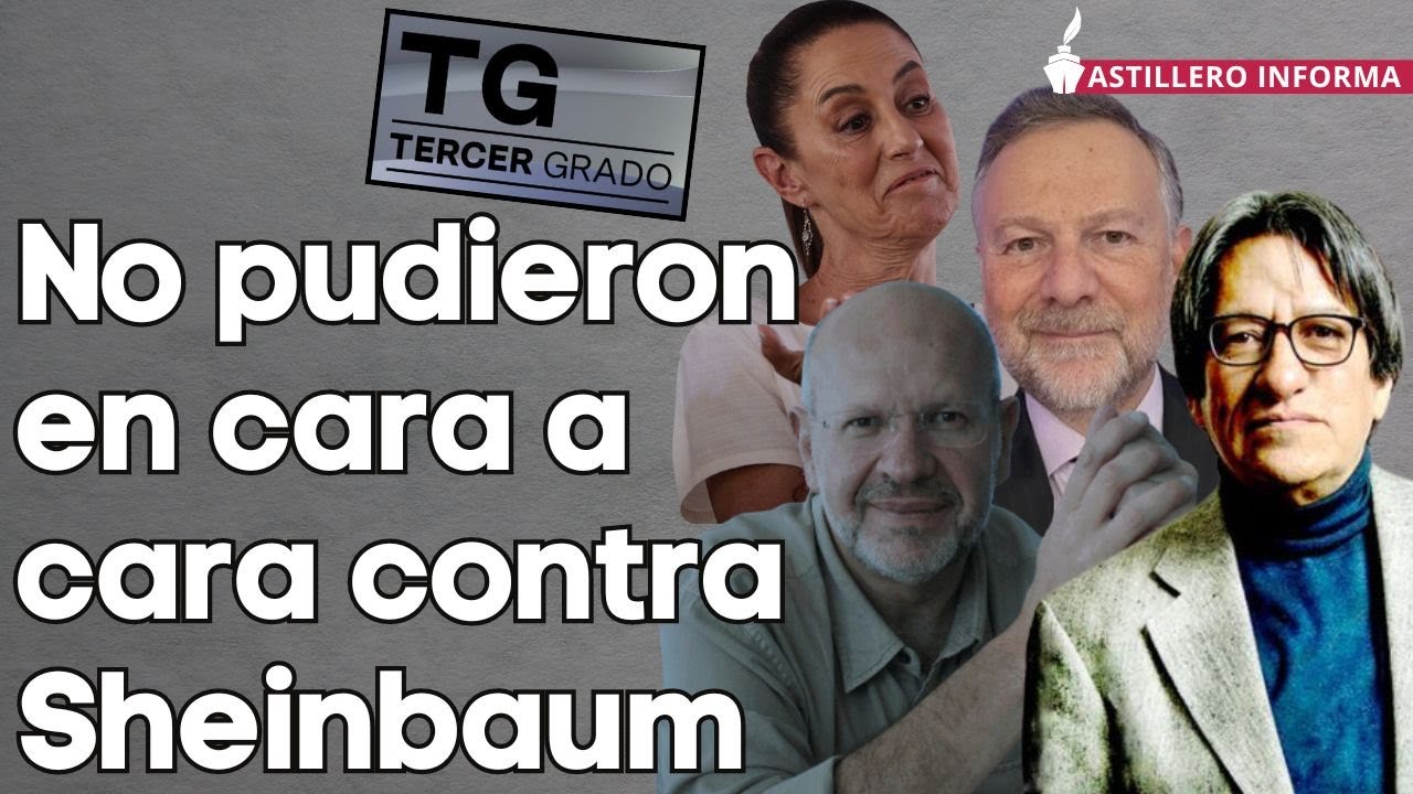 Rudos críticos de Claudia, como Riva Palacio y Zuckermann, se vieron limitados ante ella: Astillero