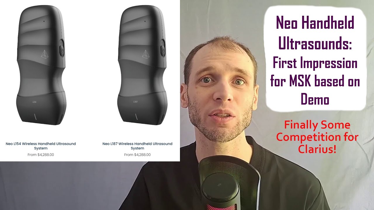 Ультразвуковые аппараты Neo Handlheld: первые впечатления для опорно-двигательного аппарата на ос...