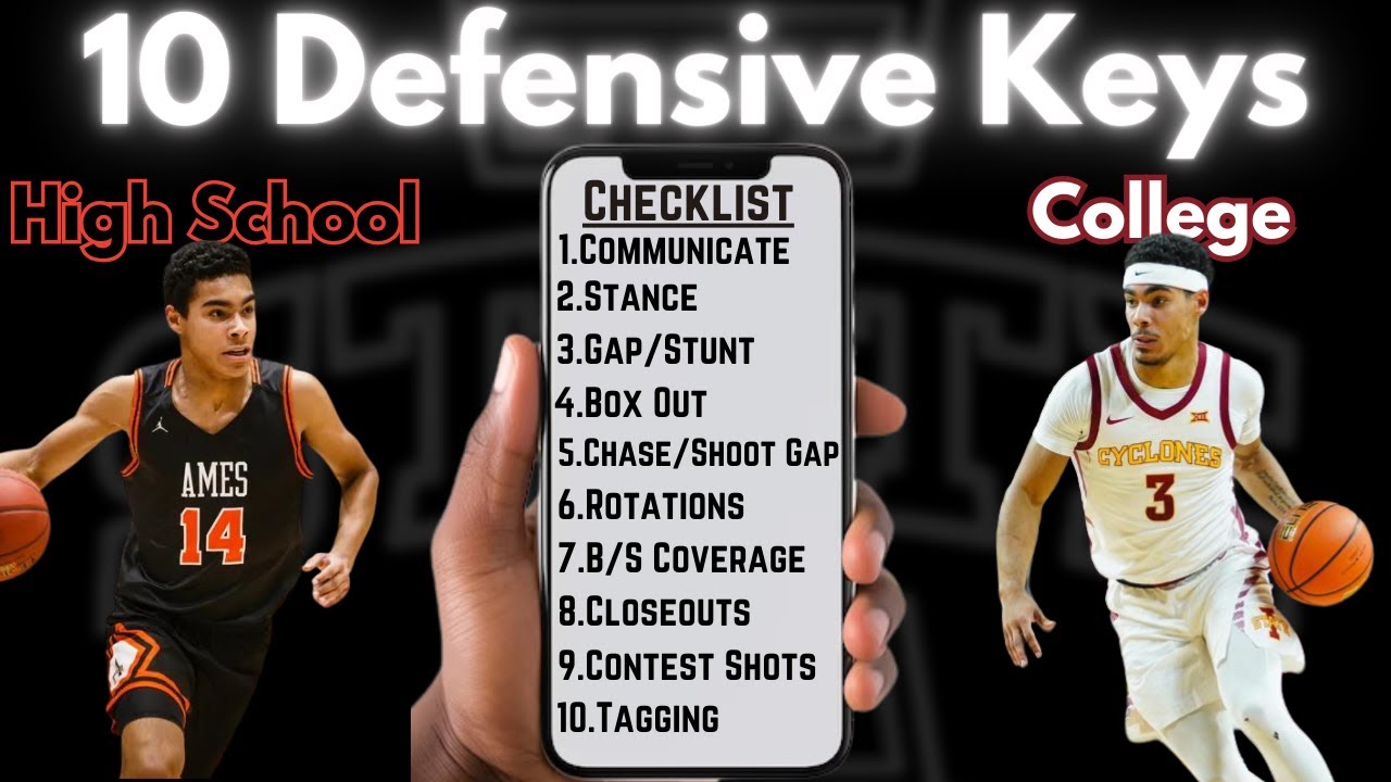 10 Defensive Keys You Need to Know Before College Basketball