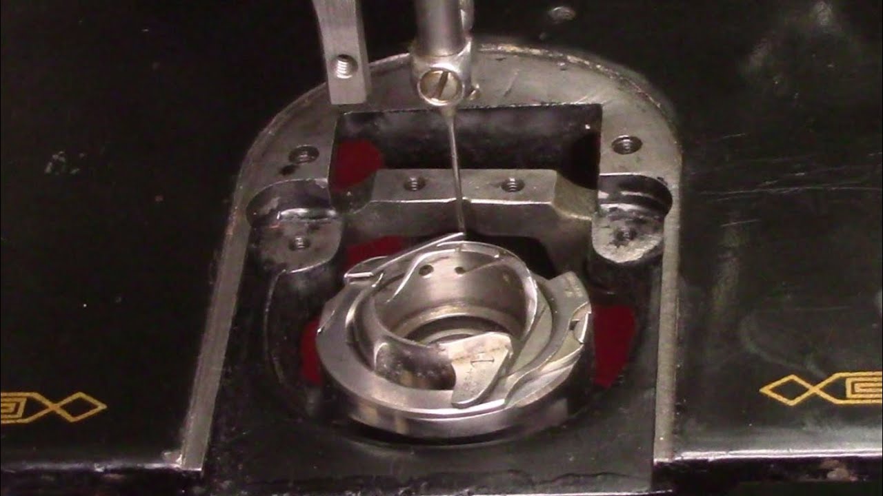 Singer 201/1200 Series: Adjust  Timing & Needle Bar Height